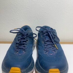 Hoka one one W Stinson ATR 6 Womens Size 9 B Cushion Trail Running Shoes, Blue